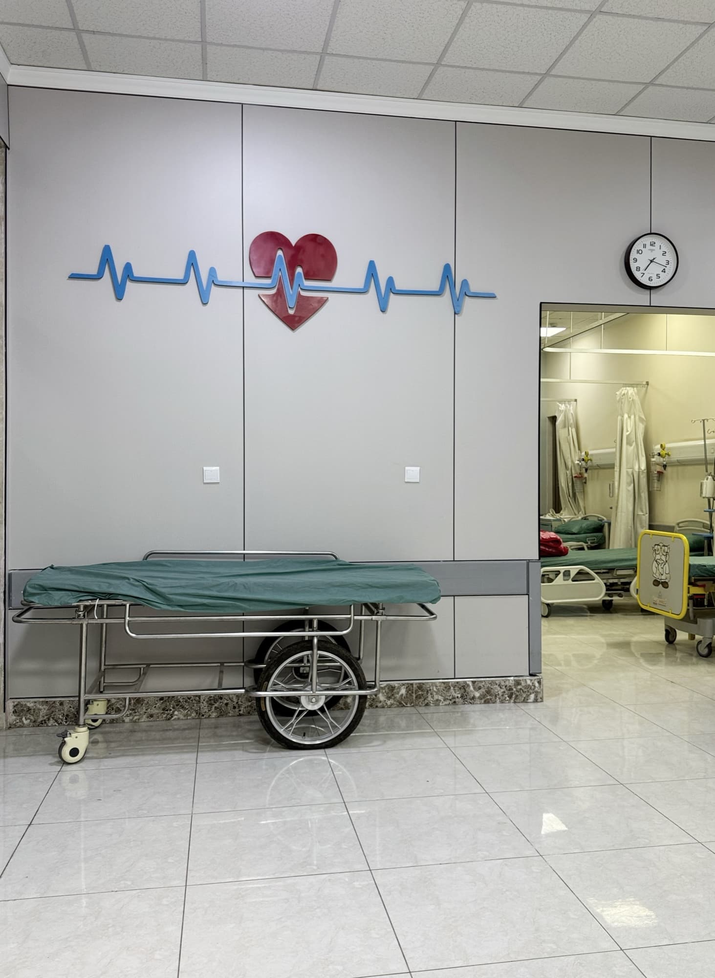 The Emergency department at Kurdistan Hospital