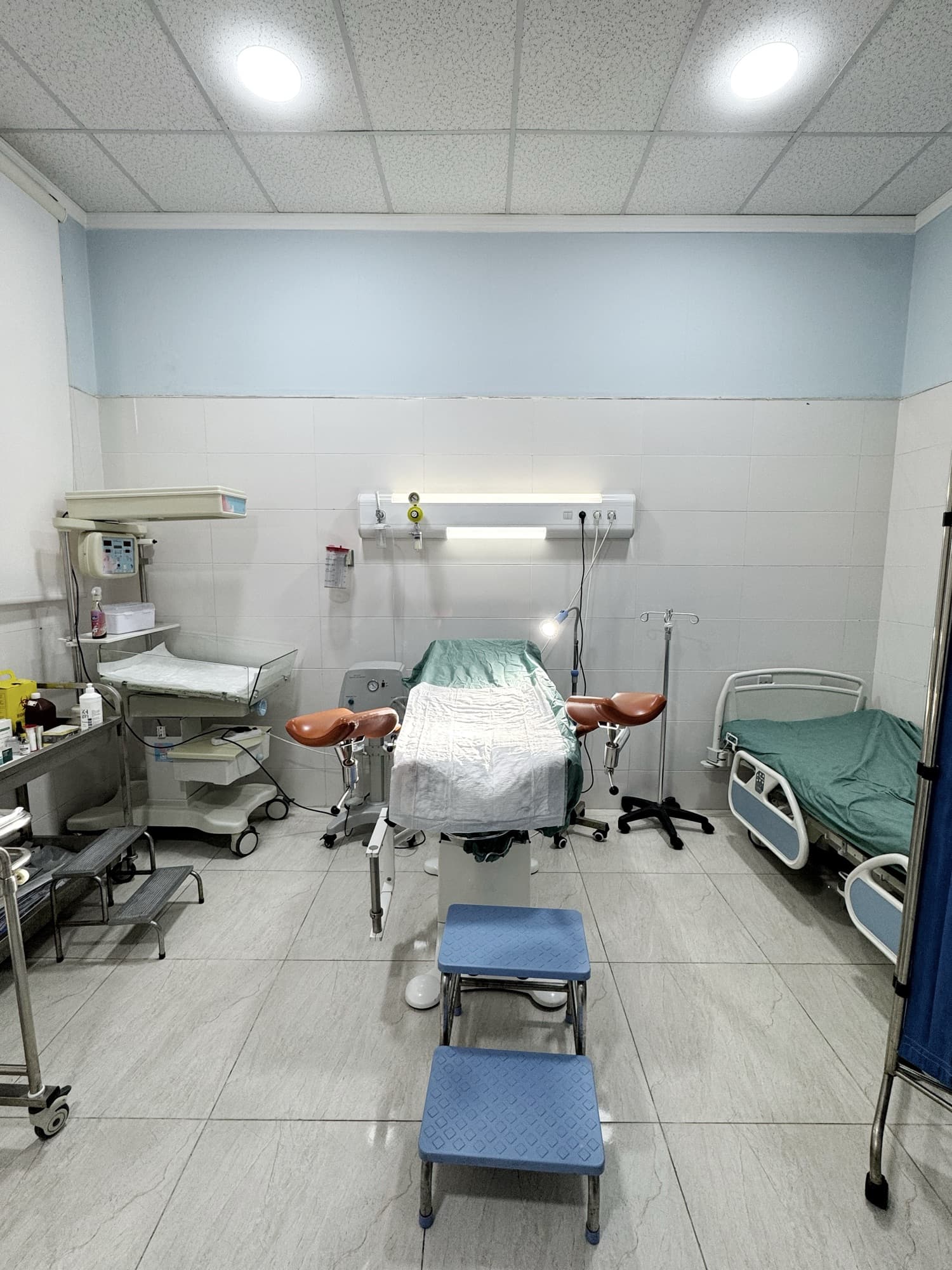 The natural labor and delivery room at Kurdistan Hospital