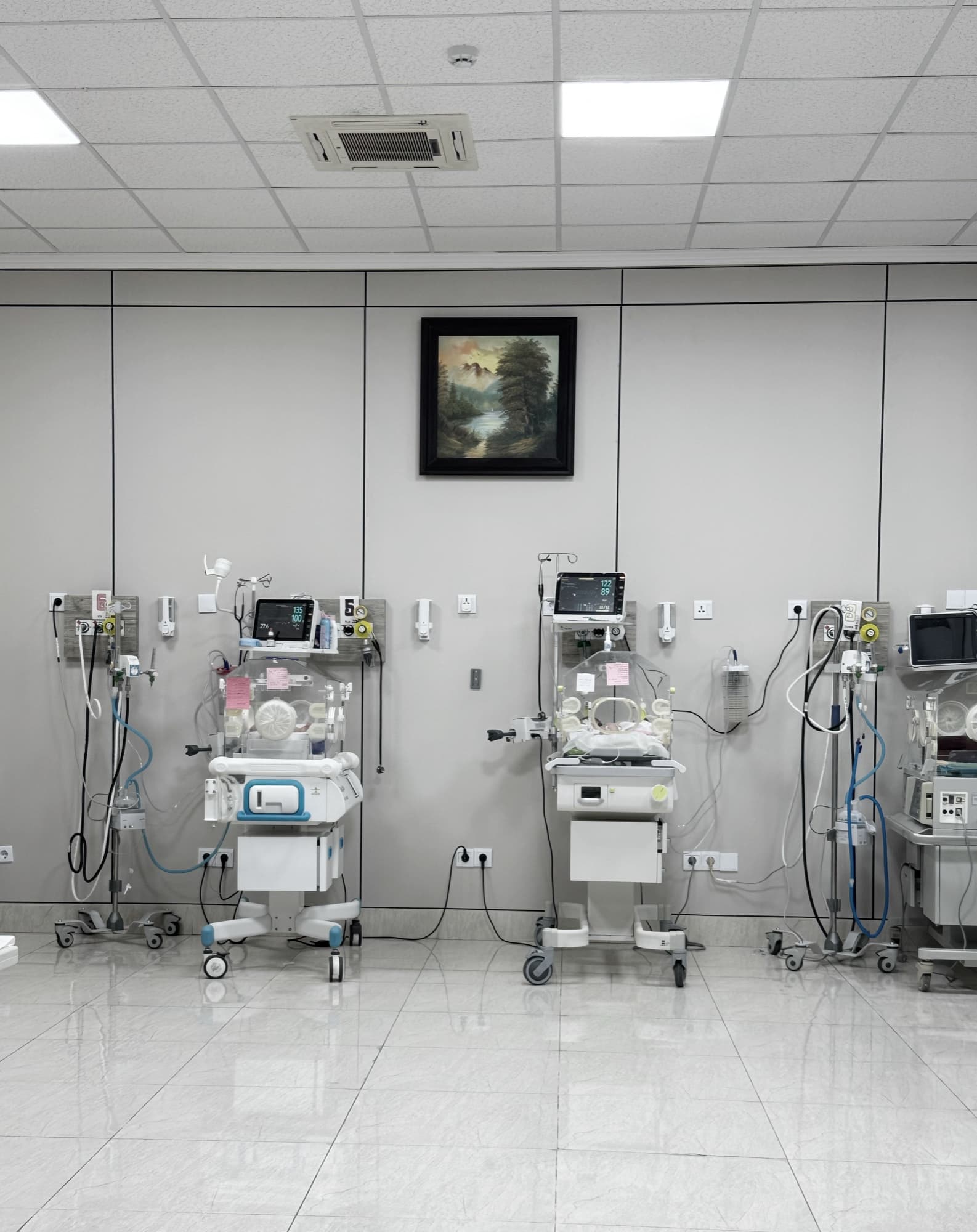 The Nursery department at Kurdistan Hospital