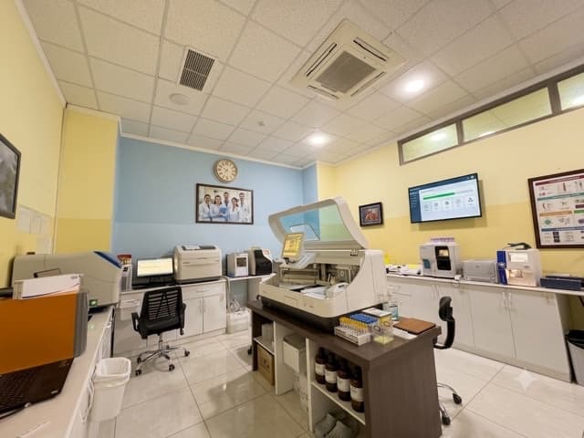 The Laboratory department at Kurdistan Hospital